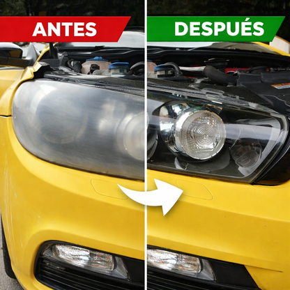 Kit Restaurador de Faros 800ML – Recupera la Claridad y el Brillo Original de tus Faros en Minutos