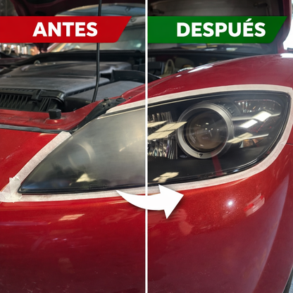 Kit Restaurador de Faros 800ML – Recupera la Claridad y el Brillo Original de tus Faros en Minutos