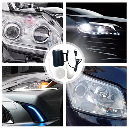 Car Headlights Renovation Polishing Kit Headlight Restoration Kit Workshop Automotive Care Tools No Liquid Polymer Headlights